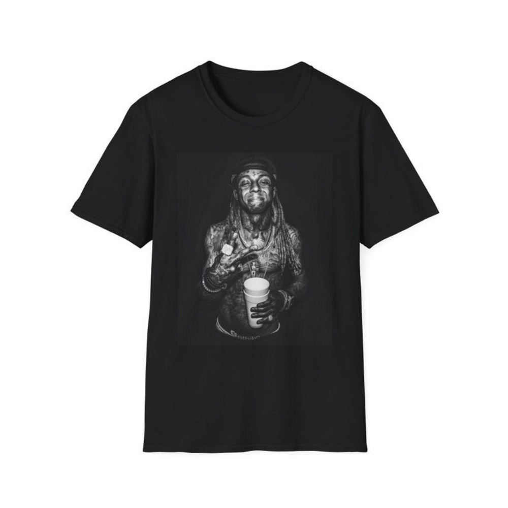 Lil Wayne Unisex Black T-Shirt